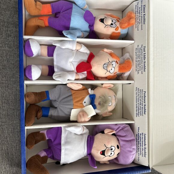 Keebler Elves Commemorative Set Elfin Bean Doll Collectibles 2000 2nd Edition - Picture 4 of 7